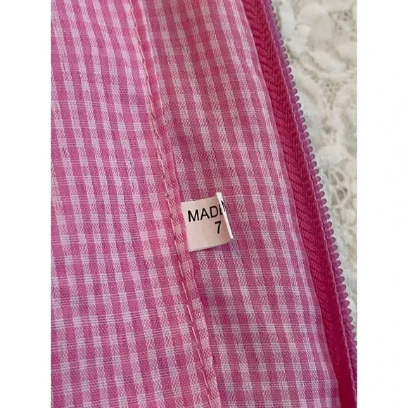 Belvah Beauty Quality Quilted Satiny Travel Garment Bag Isabel Embroidered Pink - Picture 12 of 16